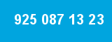 925 087 13 23